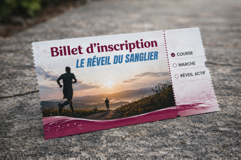 Inscription au Réveil du Sanglier