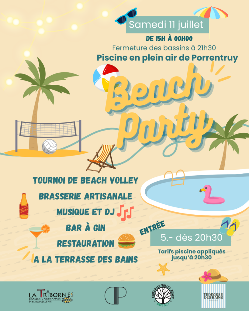 Beach Party le 11.07.2026